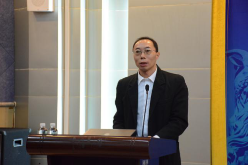 图三:郭桂杭院长致辞