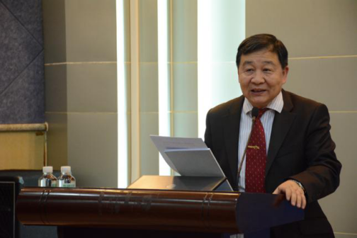 图四:罗选民教授讲话